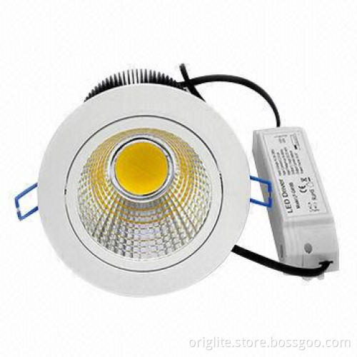 LED Downlight, 3.5 Inches, 5W Lifud Power, Citizen Chip, COB LED, 3-year Warranty, Anti-glare Design